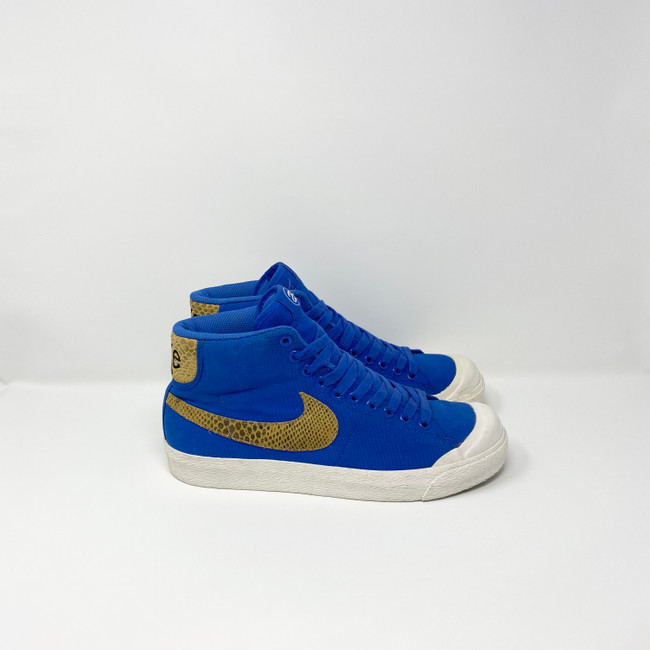 Nike All Court Mid Stussy Blue Sample