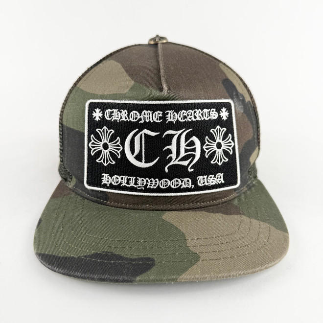 Chrome Hearts CH Hollywood Trucker Camo