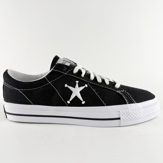 Converse One Star Low Stussy 'Black'