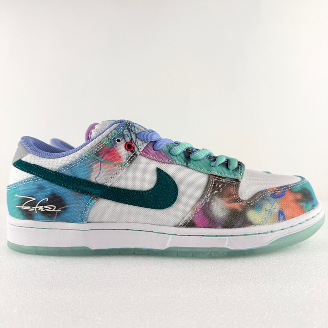 Nike Dunk Low SB Futura 'Bleached Aqua'**