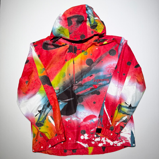 Supreme Gore-Tex Anorak Rammellzee Red