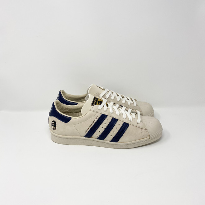 b*s様 SUPER STAR 80s white black 27cm Adidas x Bape Superstar 80s White and Black GZ8980 A Bathing