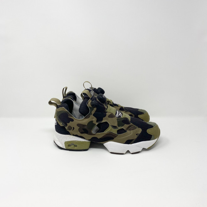 Reebok Instapump Fury Bape Mita Green Camo - Truest