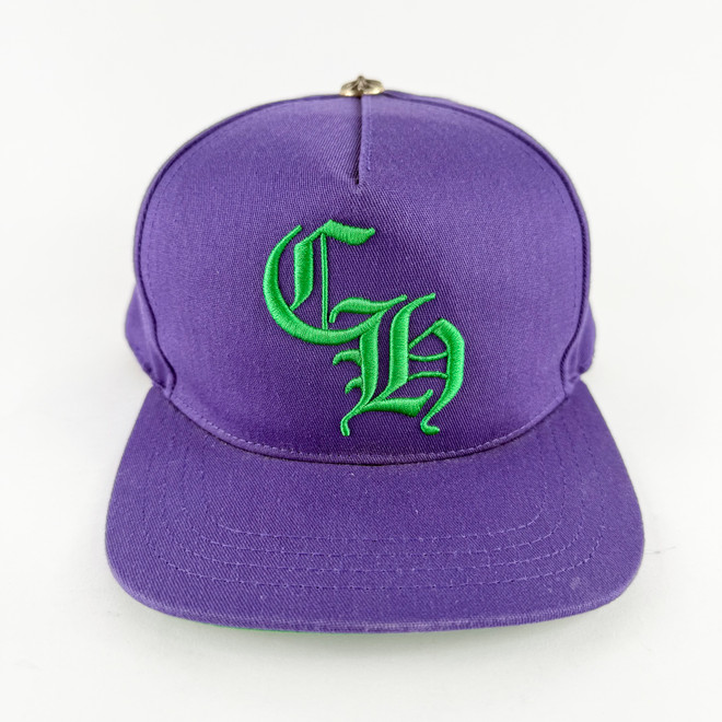 Chrome Hearts CH Baseball Cap Purple/Green