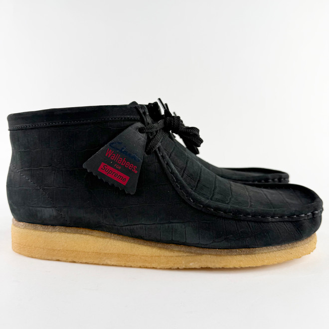 Clarks Wallabee Supreme 'Nubuck Black Gum'