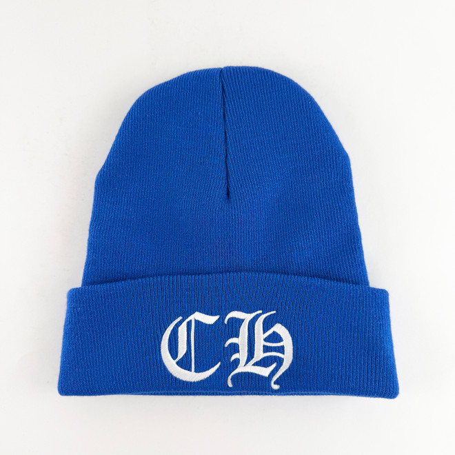 Chrome Hearts CH Beanie Blue - Truest
