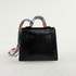 Hermès Micro Kelly Bag Charm 'Black Lizard'