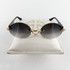 Chrome Hearts DEEP III 'Gold' Sunglasses