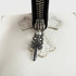 Chrome Hearts Leather Cross Zip Wallet