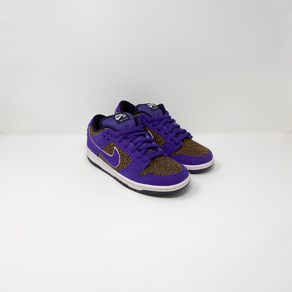 nike sb dunk low purple safari