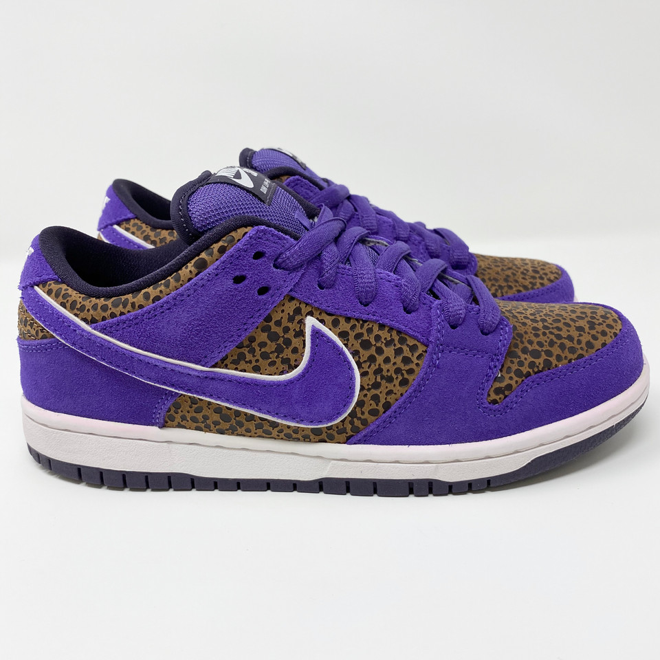 nike sb dunk low purple safari