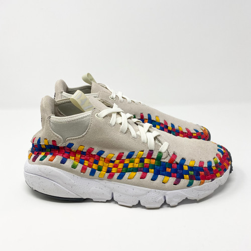 Nike Air Footscape Woven Chukka Rainbow White - Truest