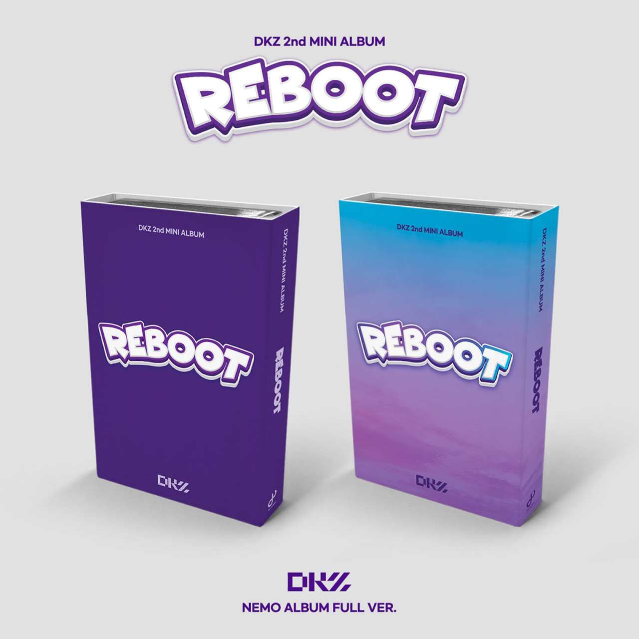 DKZ  2nd Mini Album REBOOT SMART ALBUM VerNEMO Random Ver