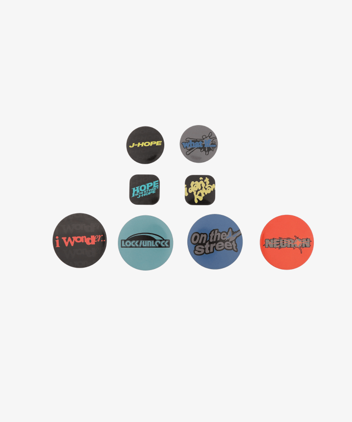 J-HOPE (BTS) - [HOPE ON THE STREET VOL.1] Lucky Draw (Badge