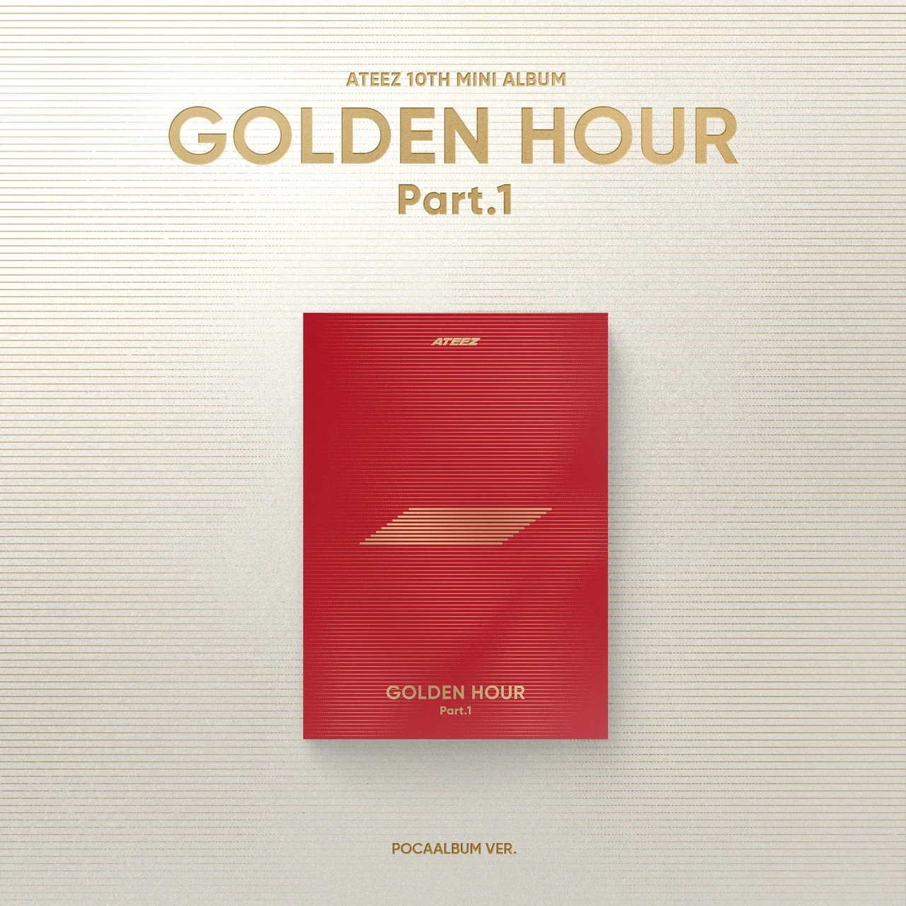 ATEEZ - 10th Mini Album [GOLDEN HOUR : Part.1] (POCAALBUM) - interAsia