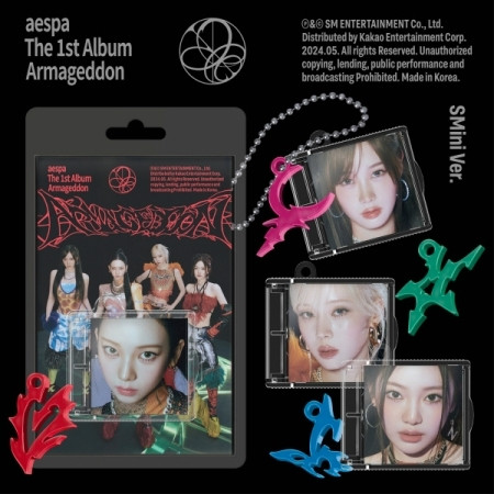 aespa - 1st Album [Armageddon] (SMini Ver.) (4 types Random ver