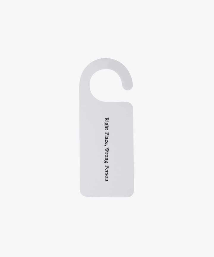 RM (BTS) - 'Right Place, Wrong Person' Door Sign - interAsia