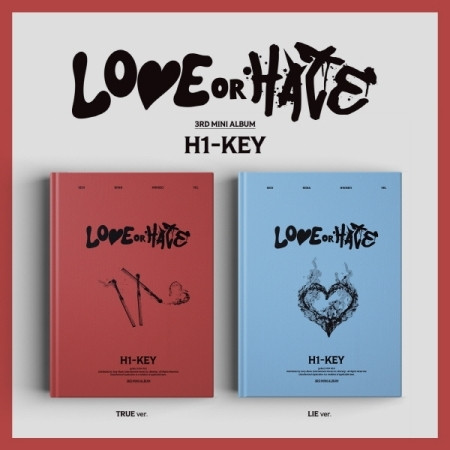 H1KEY 3rd Mini Album LOVE or HATE Random Ver | K-Pop Merch