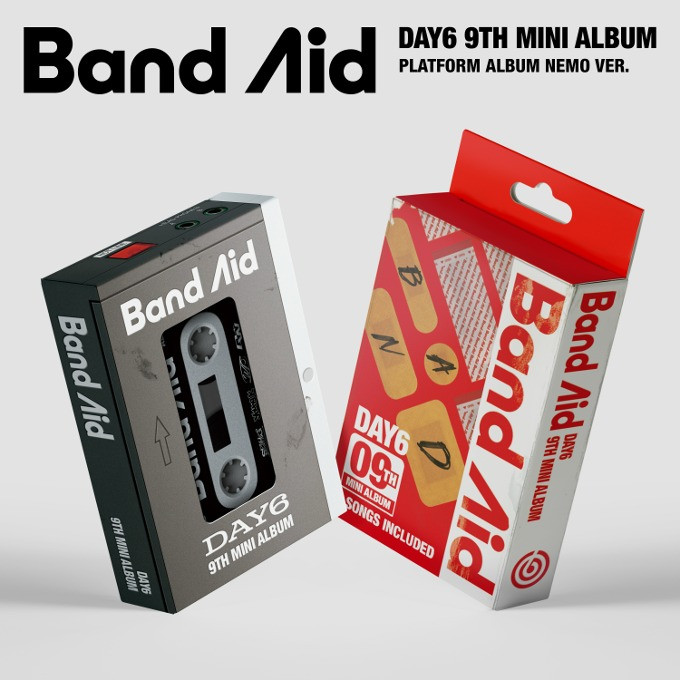 DAY6 - 9th Mini Album Band Aid (Platform Album Nemo ver.) + Random