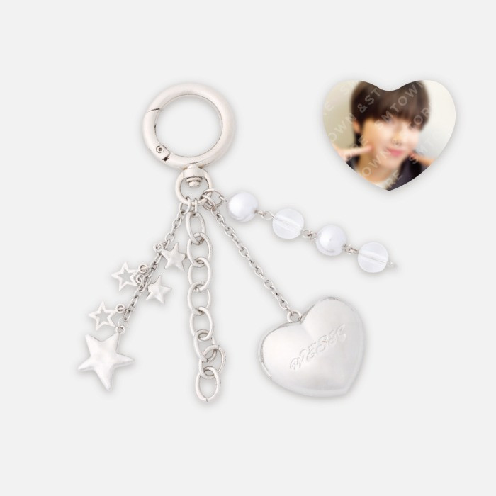 NCT WISH - Steady - HEART PENDANT KEY RING SET (SION VER) - interAsia