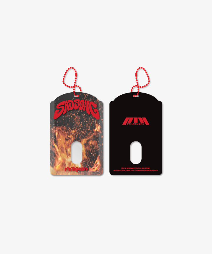 P1Harmony ソウル カードホルダー popup トレカ ポップアップ ② P1Harmony - 7th Mini Album [SAD SONG] PHOTO CARD HOLDER KEYRING