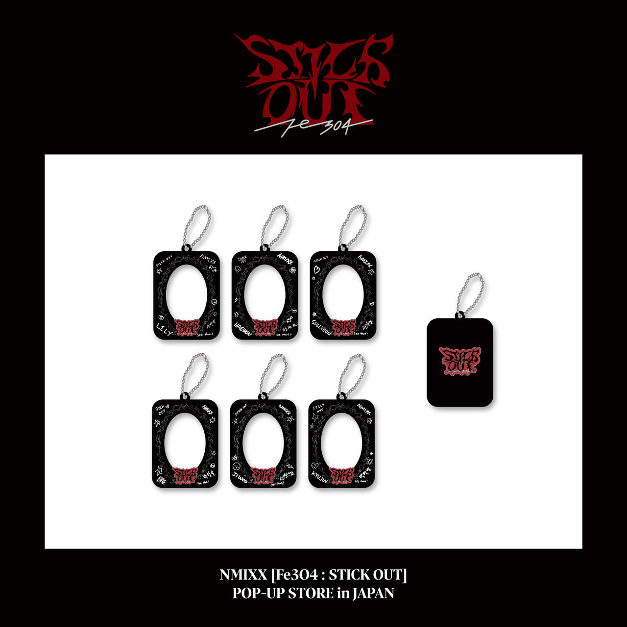 NMIXX - [Fe3O4: STICK OUT] POP-UP STORE in JAPAN MD : MINI HOLDER