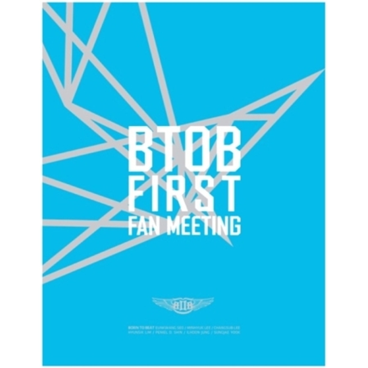 BTOB  1st FAN Meeting DVD 2Disc and 48p Photobook