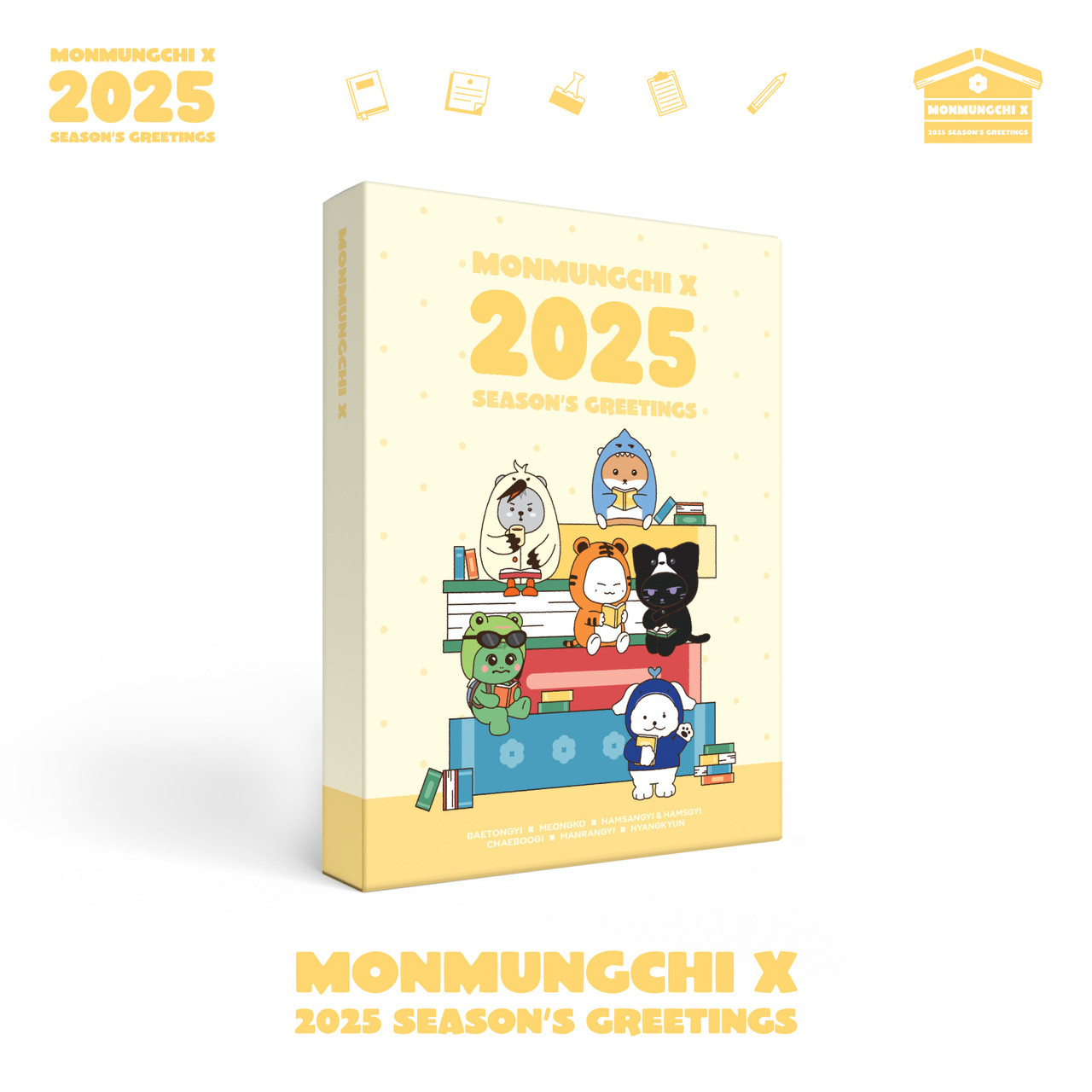 MONSTA X - MONMUNGCHI X 2025 SEASON'S GREETINGS + 2 Random