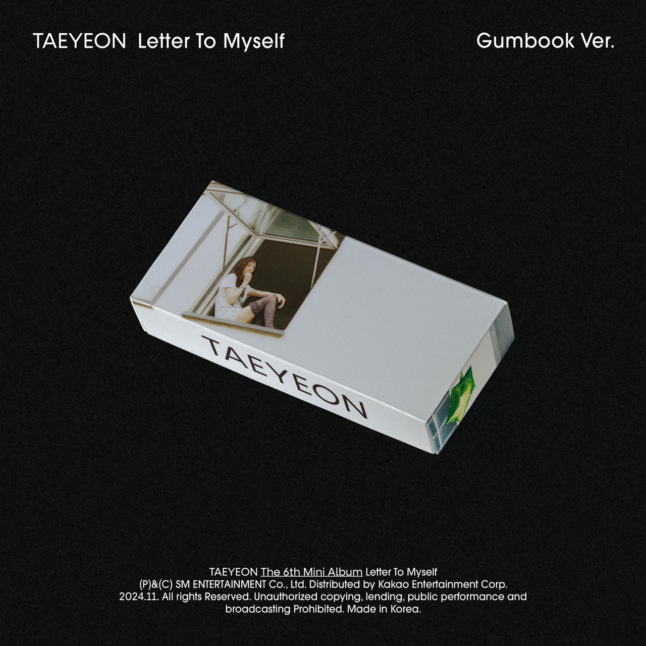TAEYEON Letter To Myself LP Ver. 新品未開封 K-POP TAEYEON 6th Mini Album - Letter To Myself (Myself Ver