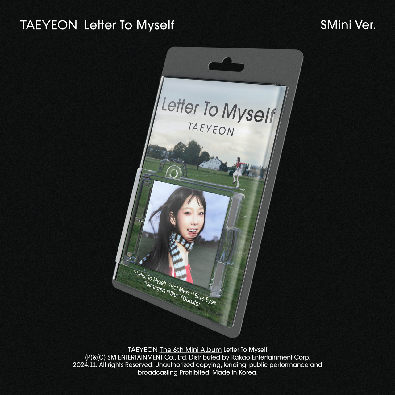 TAEYEON - The 6th Mini Album [Letter To Myself] (SMini Ver
