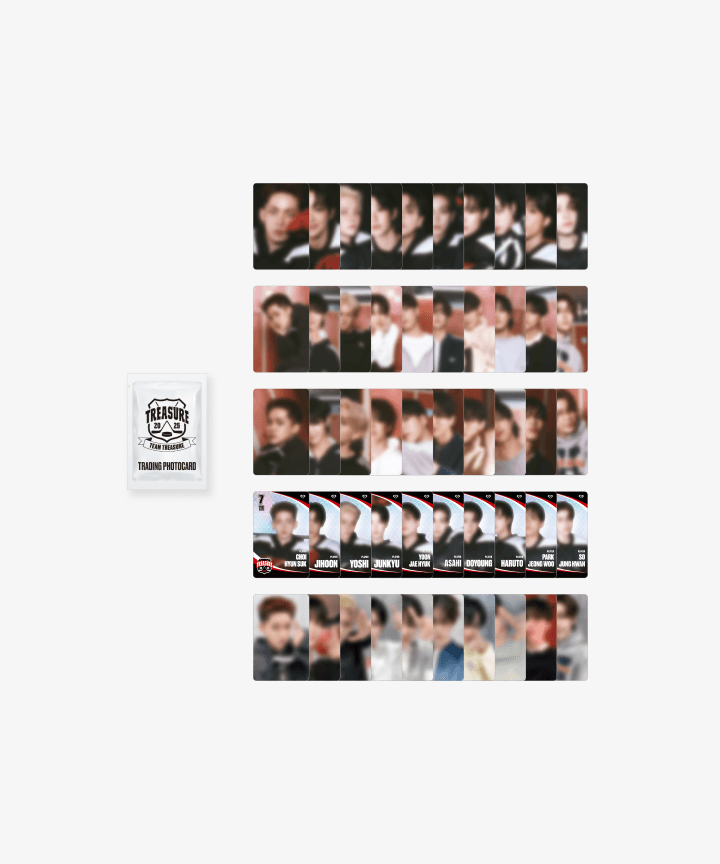TREASURE - [TEAMTREASURE] TREASURE TRADING PHOTOCARD - interAsia