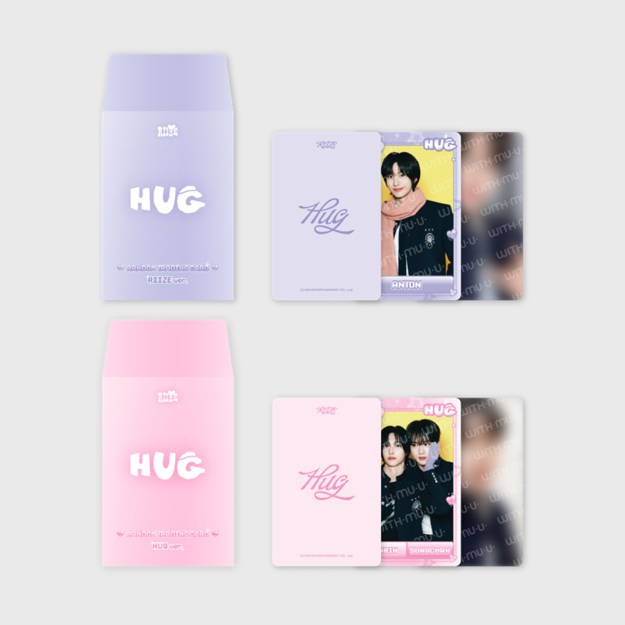 RIIZE - '2025 RIIZE [HUG] OFFICIAL MD' RANDOM TRADING CARD : RIIZE