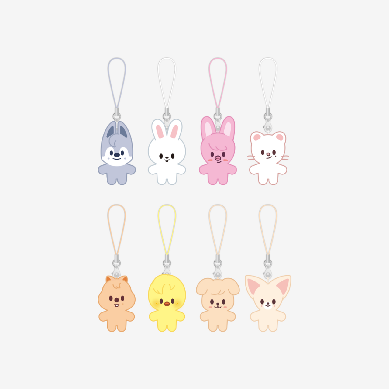 アイドル StrayKids 5CLOCK SKZOO micro jiniret Stray Kids - 5th Fanmeeting [SKZ 5'CLOCK] : SKZOO KEYRING