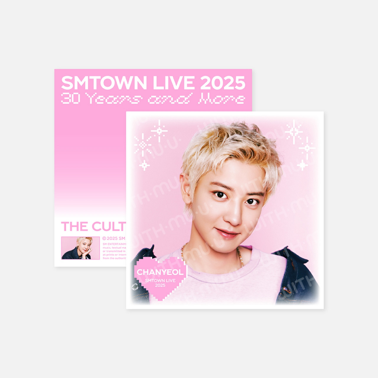SMTOWN LIVE 2025 TOUR OFFICIAL 2ND MD : LP POSTER SET (EXO Ver 