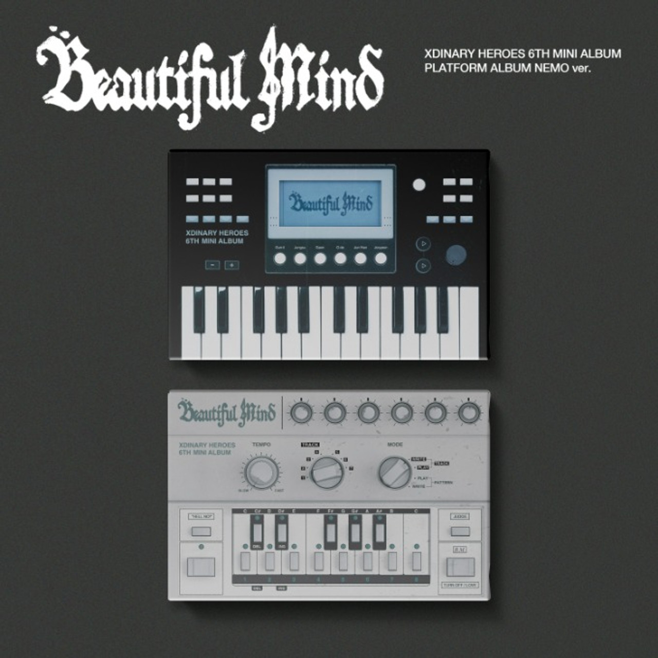 Xdinary Heroes  6th Mini Album Beautiful Mind PLATFORM ALBUM  NEMO verRaw / FallenRandom ver