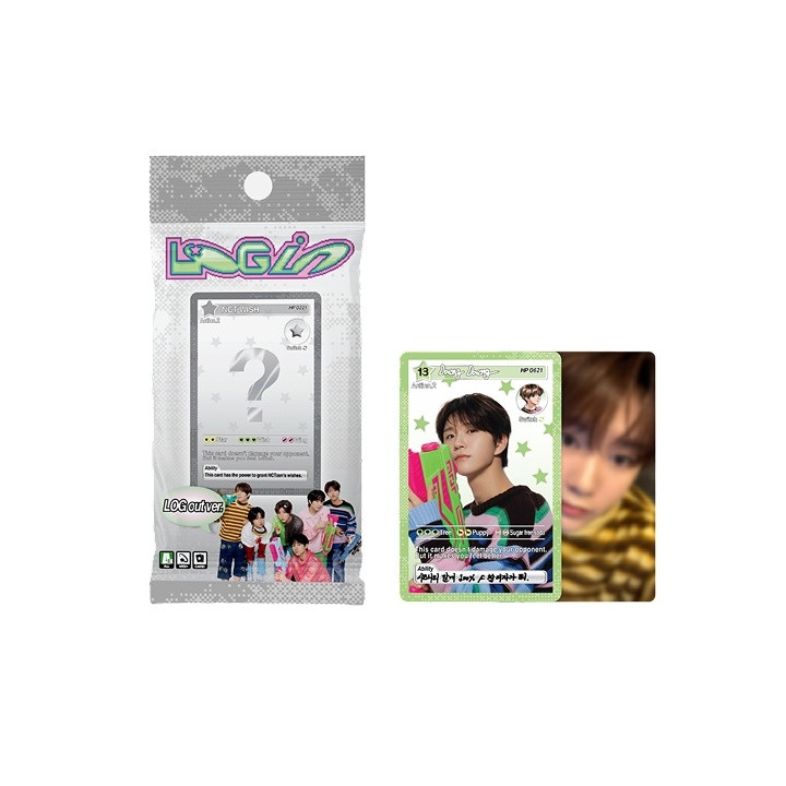 NCT WISH - ASIA TOUR 'LOG in' MD: RANDOM TRADING CARD [ LOG out