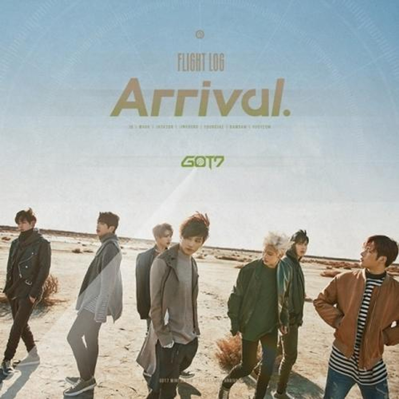 Got7 Mini Flight Log Arrival Never Ver Ever Ver Random Interasia