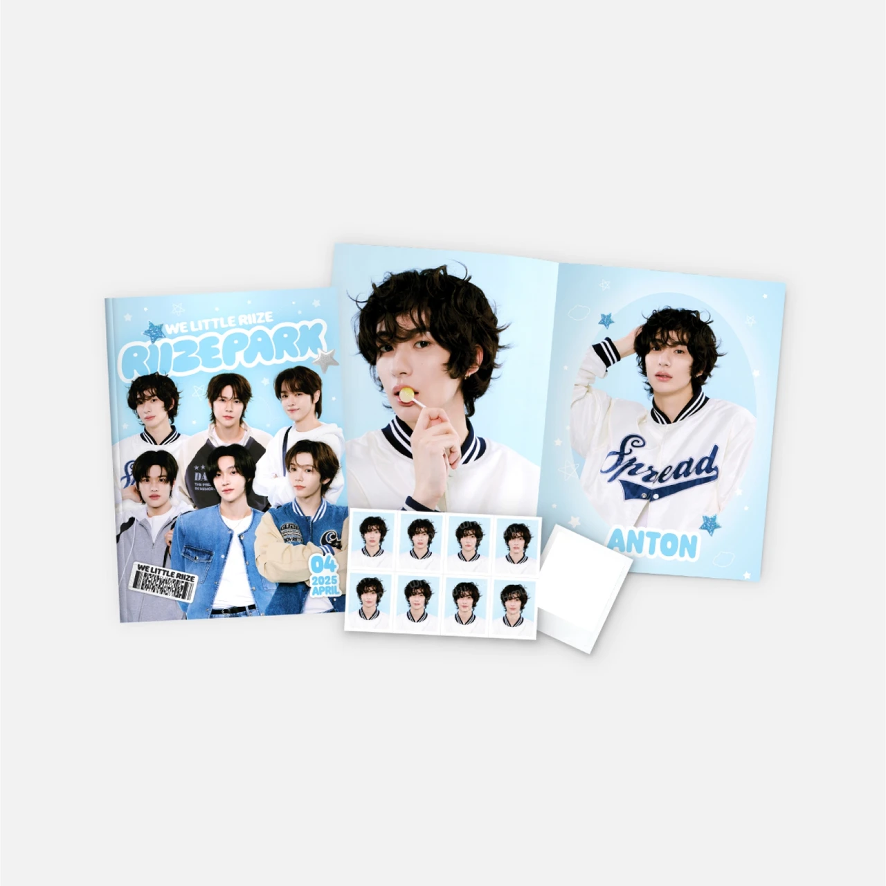 RIIZE - 2025 RIIZE [WE LITTLE RIIZE] 2ND OFFICIAL MD : MAGAZINE 