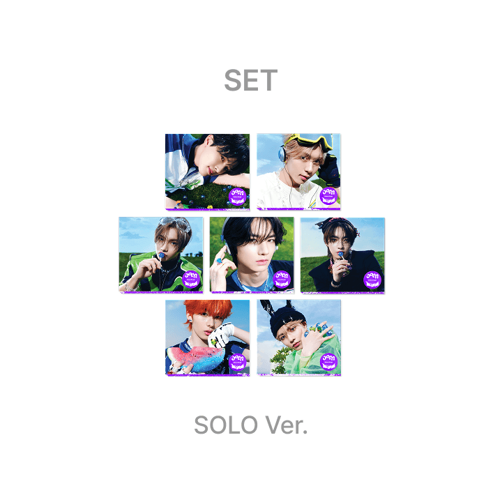 aoen - Debut Single「The Blue Sun」[SOLO EDITION] 7 SET + Weverse
