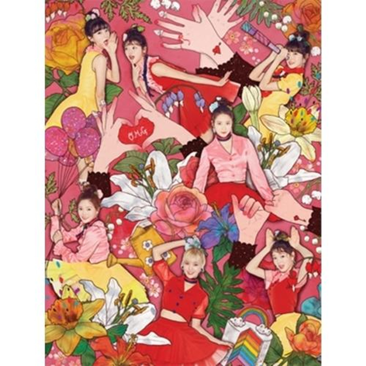 OH MY GIRL  4th Mini / COLORING BOOK