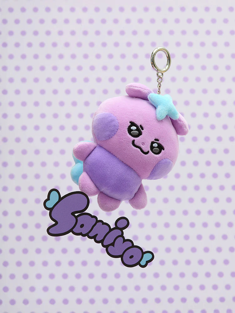 ATEEZ MIGHTEEZ ぬいぐるみ＆キーリング　2点セット　saniyo ATEEZ - 'MIGHTEEZ' PLUSH KEYRING (saniyo) - interAsia