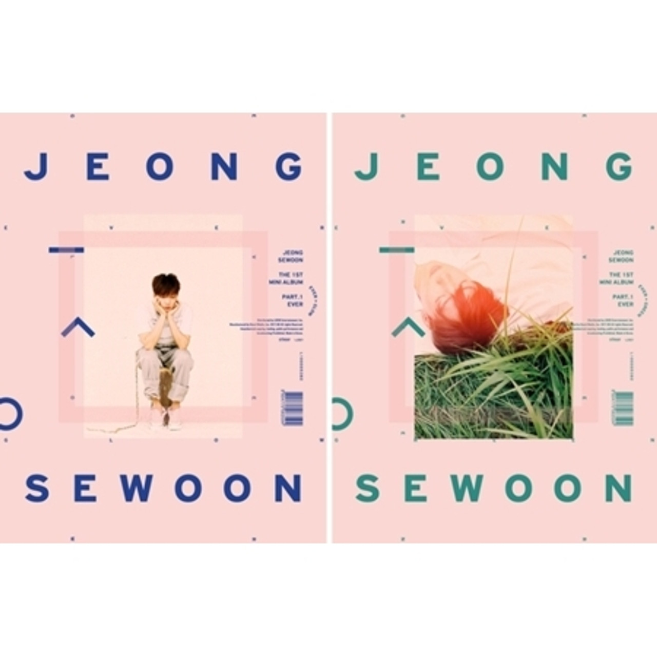 Jung Se Woon   1st Mini / EVER GLOW/GREEN VER Random