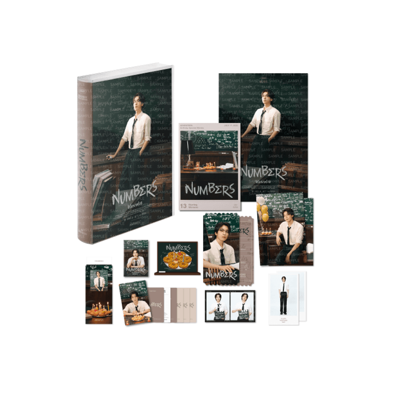SEVENTEEN BIRTHDAY BOX VER.4 バパケ ウォヌ SEVENTEEN - HAPPY WONWOO DAY BIRTHDAY BOX VER.4 - interAsia