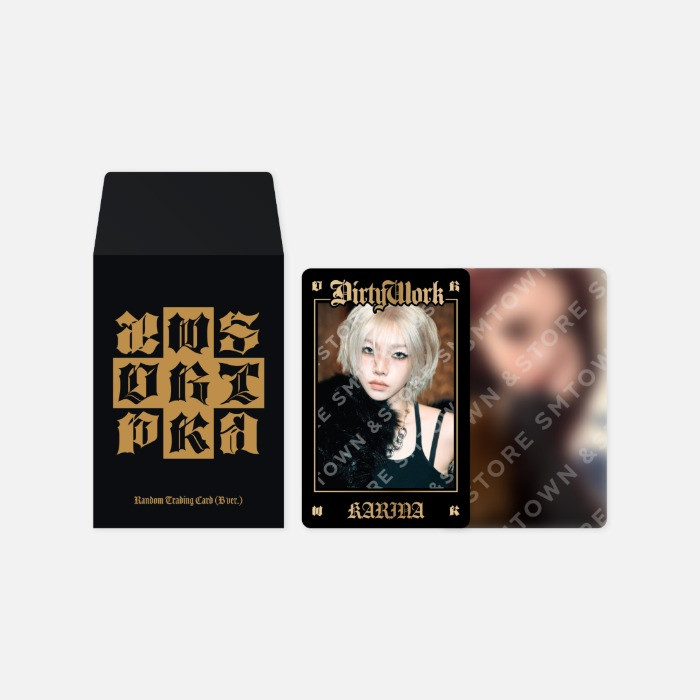 aespa - [Dirty Work] RANDOM TRADING CARD SET B - interAsia