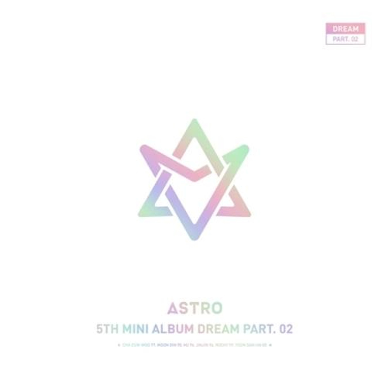 ASTRO - 5th Mini Album Dream Part.02 BARAM [With Ver.] + Poster