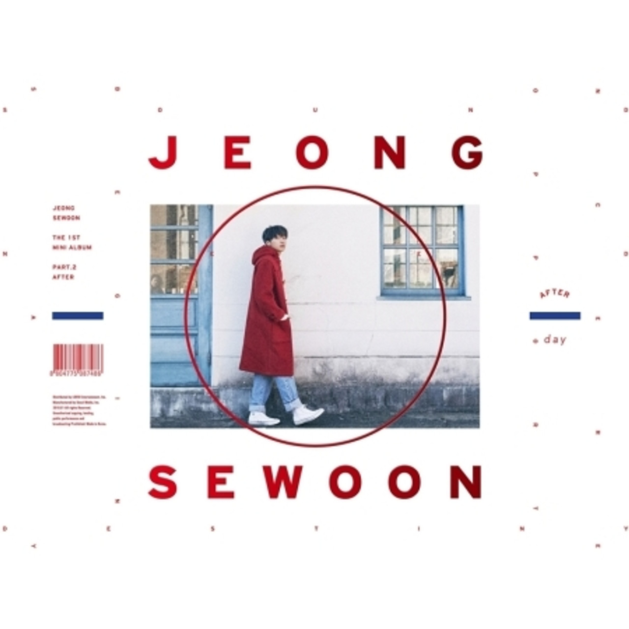 JEONG SEWOON  1st Mini PART2 AFTER Day ver  and  Poster