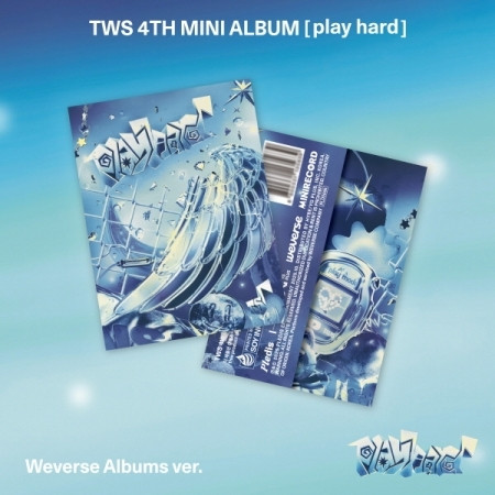 TWS - 4th Mini Album 'play hard' (Weverse Albums ver.) - interAsia