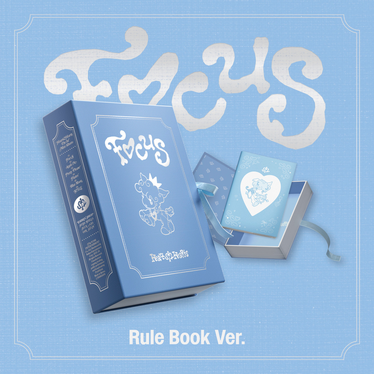 Hearts2Hearts - 1st Mini Album [FOCUS] (Rule Book Ver.) - interAsia