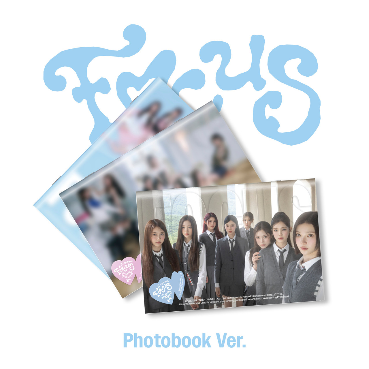 Hearts2Hearts - 1st Mini Album [FOCUS] (Photobook Ver.)(3types