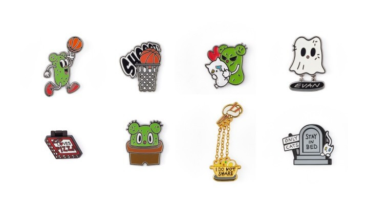 その他 [HEESEUNG]EVAN'S BADGE COLLECTION ENHYPEN - [HEESEUNG] EVAN'S CACTUS AND CAT BADGE COLLECTION